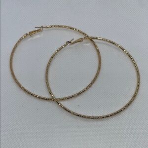 Elegant Gold Hoop Earrings